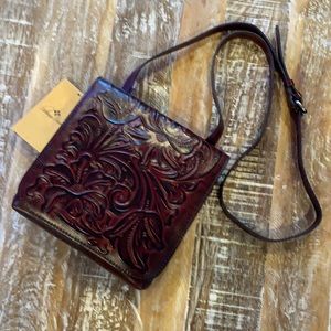 Patricia Nash Tooled Leather Girona Crossbody